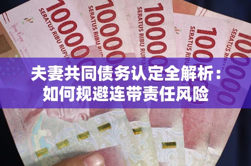 武汉夫妻共同债务认定全解析:如何规避连带责任风险 武汉夫妻共同债务认定全解析:如何规避连带责任风险